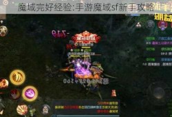 魔域完好经验:手游魔域sf新手攻略