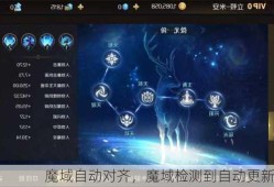 魔域自动对齐，魔域检测到自动更新策略