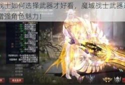 魔域战士如何选择武器才好看，魔域战士武器选择指南，增强角色魅力！