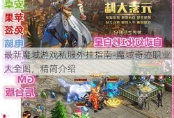 最新魔域游戏私服外挂指南-魔域奇迹职业大全图，精简介绍