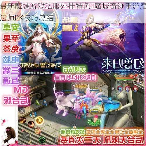 最新魔域游戏私服外挂特色_魔域奇迹手游魔法师PK技巧总结  第1张